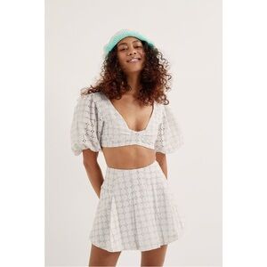 NWT For Love and Lemons Denise Set